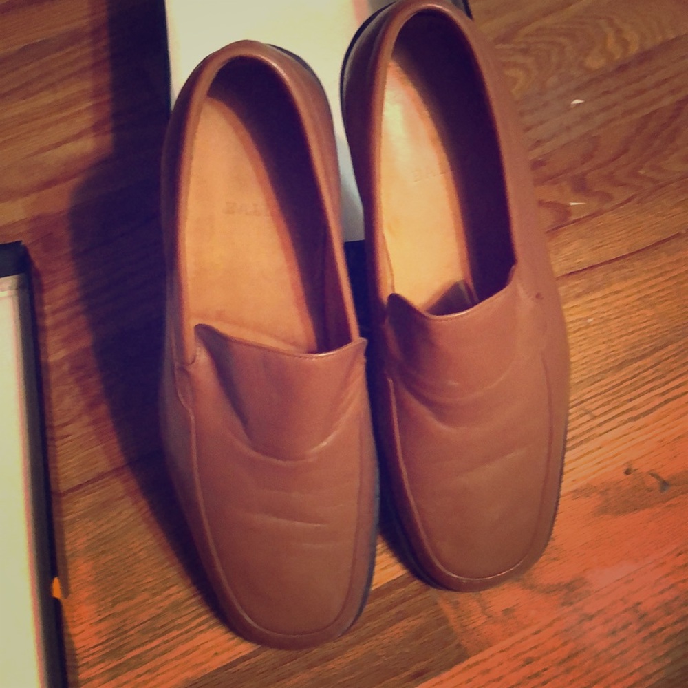 Bally’s Tan loafers